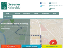 Tablet Screenshot of greenerkirkcaldy.org.uk